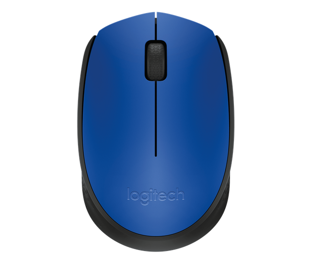 Mouse inalámbrico Logitech M170, azul · M170